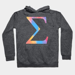 Sunrise Sigma Letter Hoodie